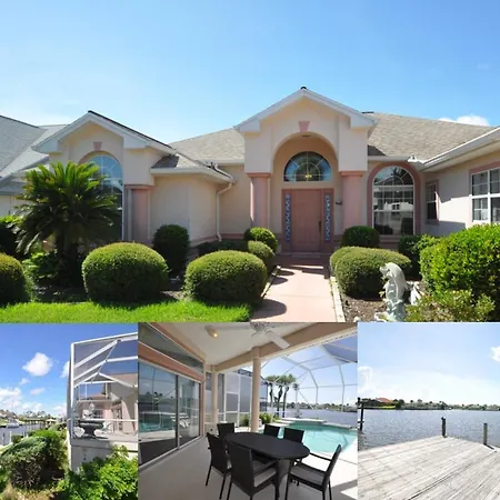 Sunset Bay Beautiful Pool Home - Bring Your Boat Or Jet Ski - Canal With Dock- Sleeps 10 - 4 Bd